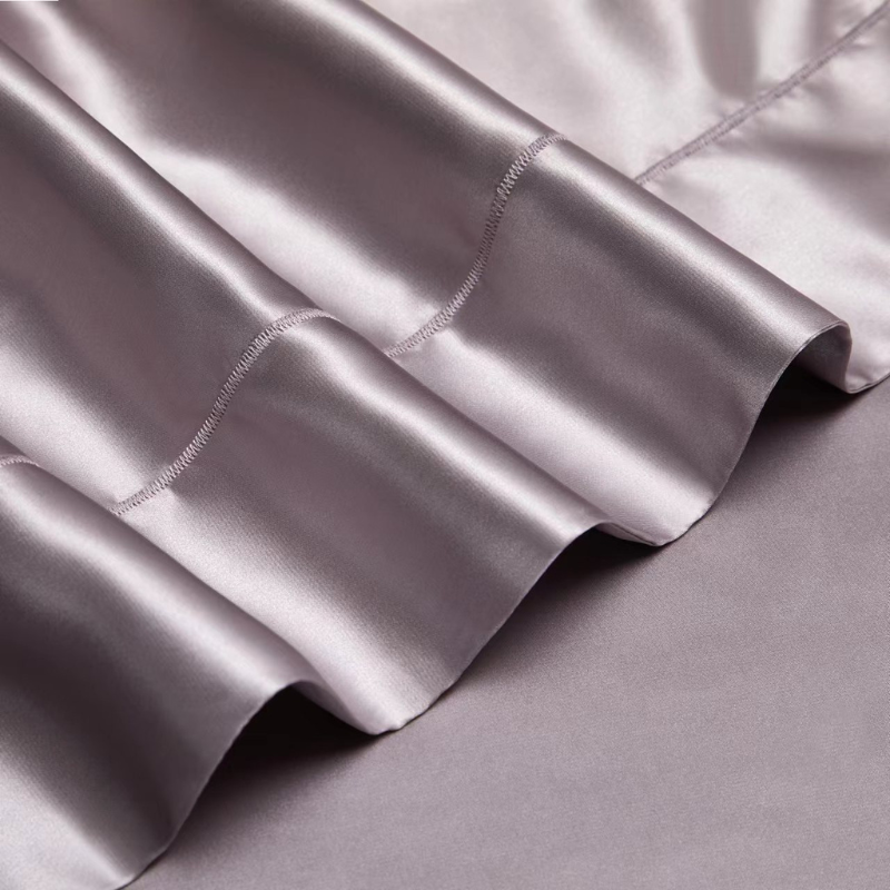 19 Momme 100% Mulberry Silk Lavender Bedding Set