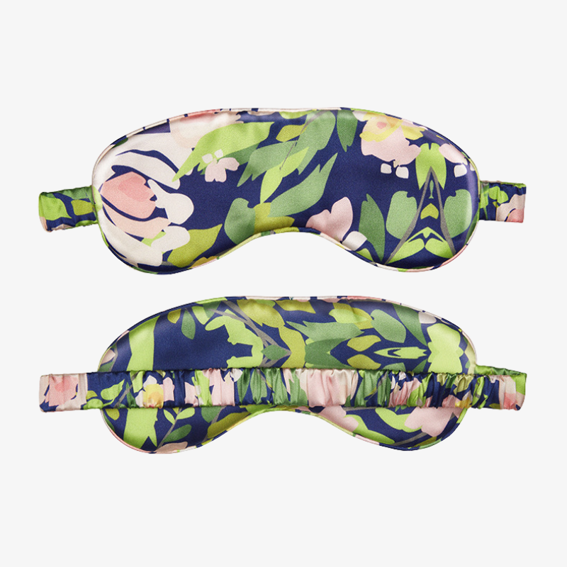 Printed 100% Mulberry Silk Sleep Mask