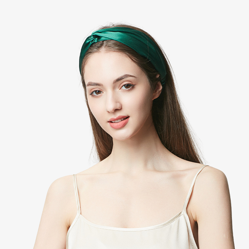 19 Momme 100% Mulberry Silk Double-Layer Headband