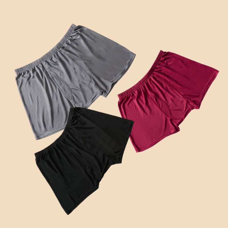 Men’s Seamless Thin Silk Underwear