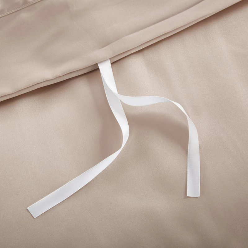 19 Momme 100% Mulberry Silk Champagne Bedding Set