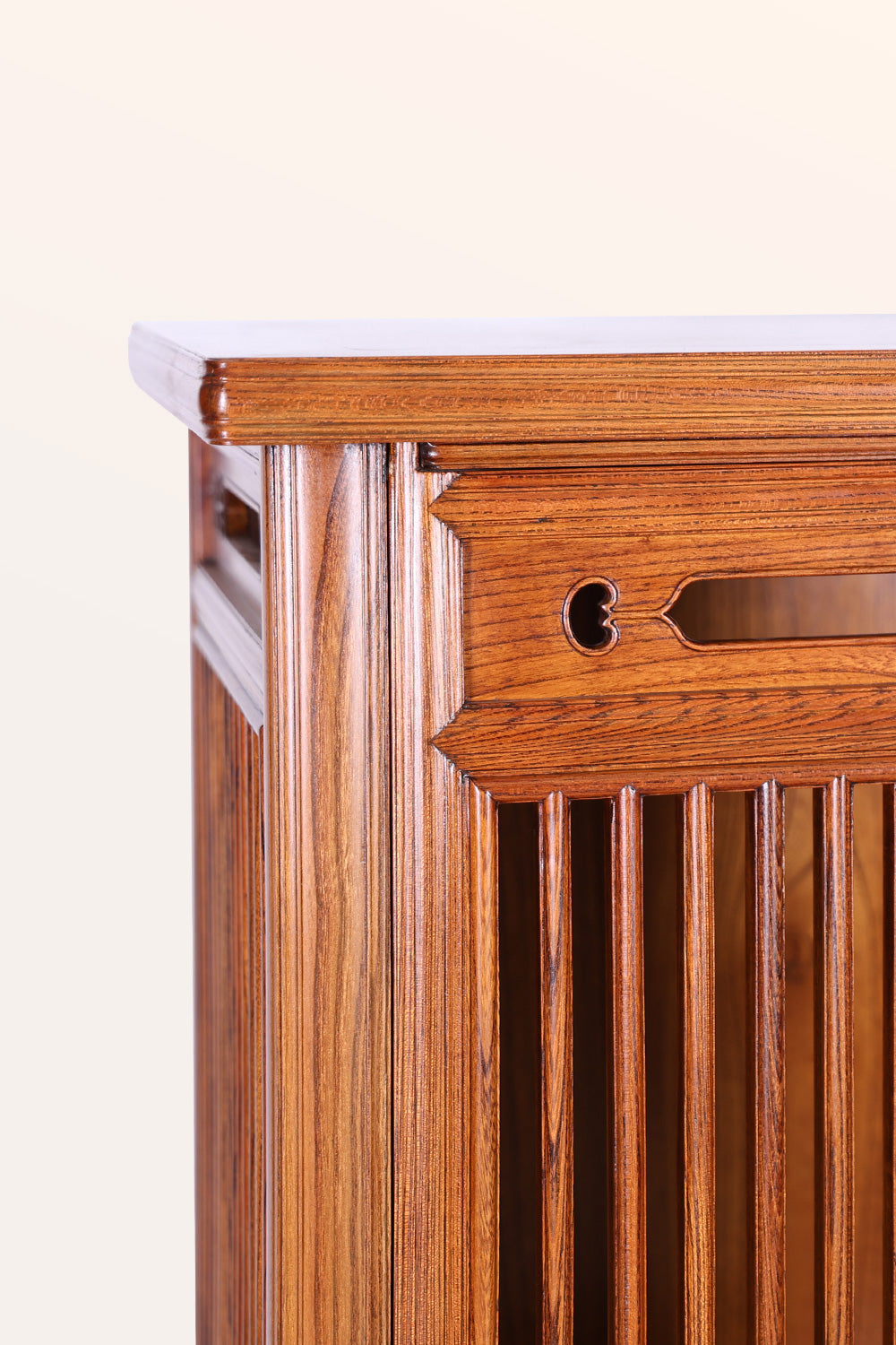 Handmade Straight-edge Square Leg Cabinet