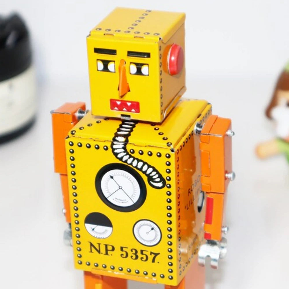 Lilliput Robot Retro Tin Toy Ideal for Christmas and Birthday Gifts