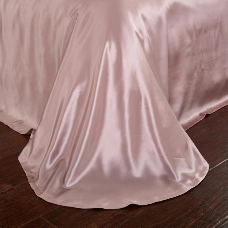 19 Momme 100% Mulberry Silk Dusty Pink Bedding Set