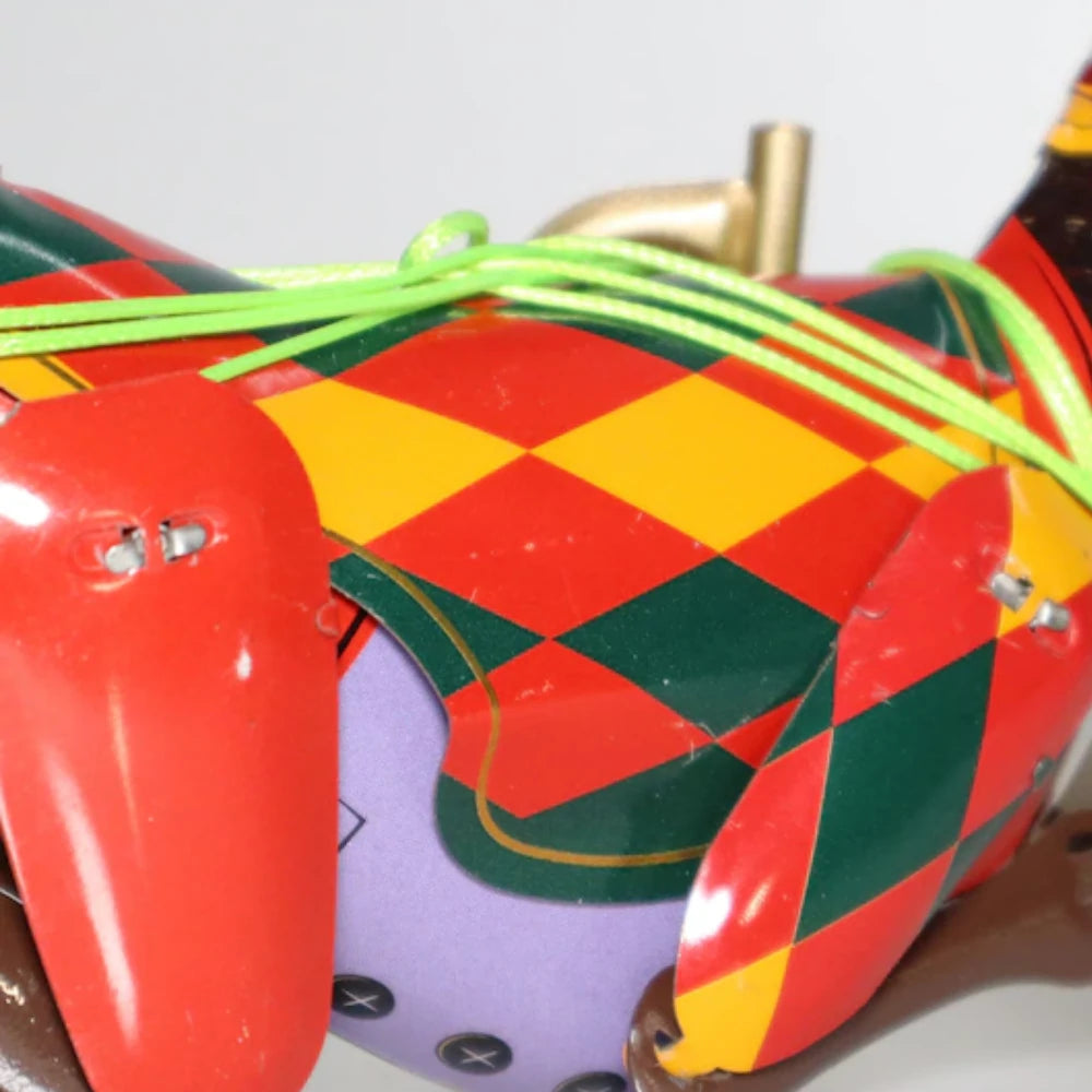 Vintage Tin Wind Up Climbing Monkey Retro Collectible Toy Gift Idea