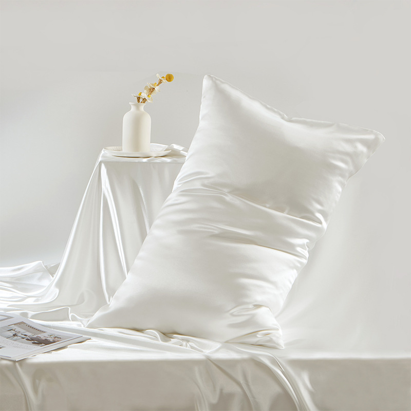 19 Momme 100% Mulberry Silk Double-Sided Pillowcase