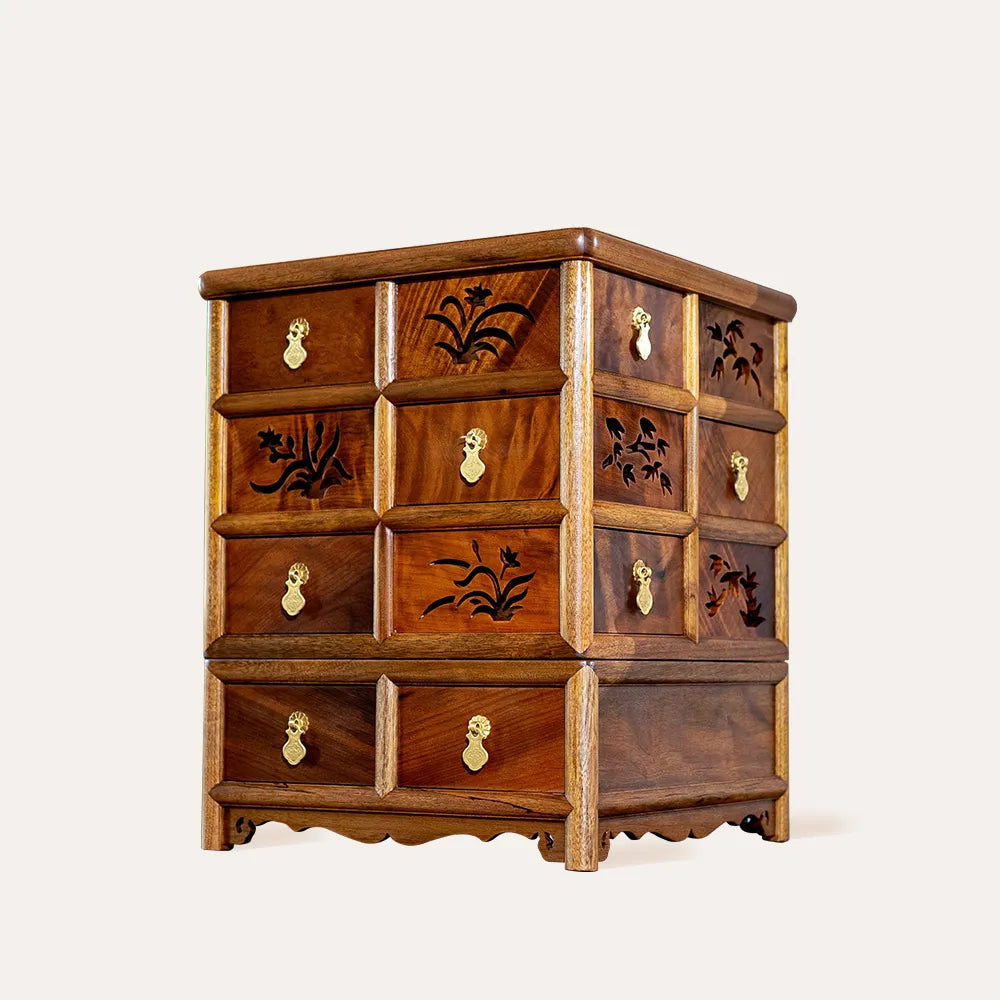Handmade Rotating Multifunctional Cabinet