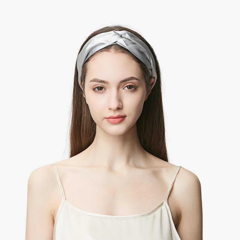 19 Momme 100% Mulberry Silk Double-Layer Headband