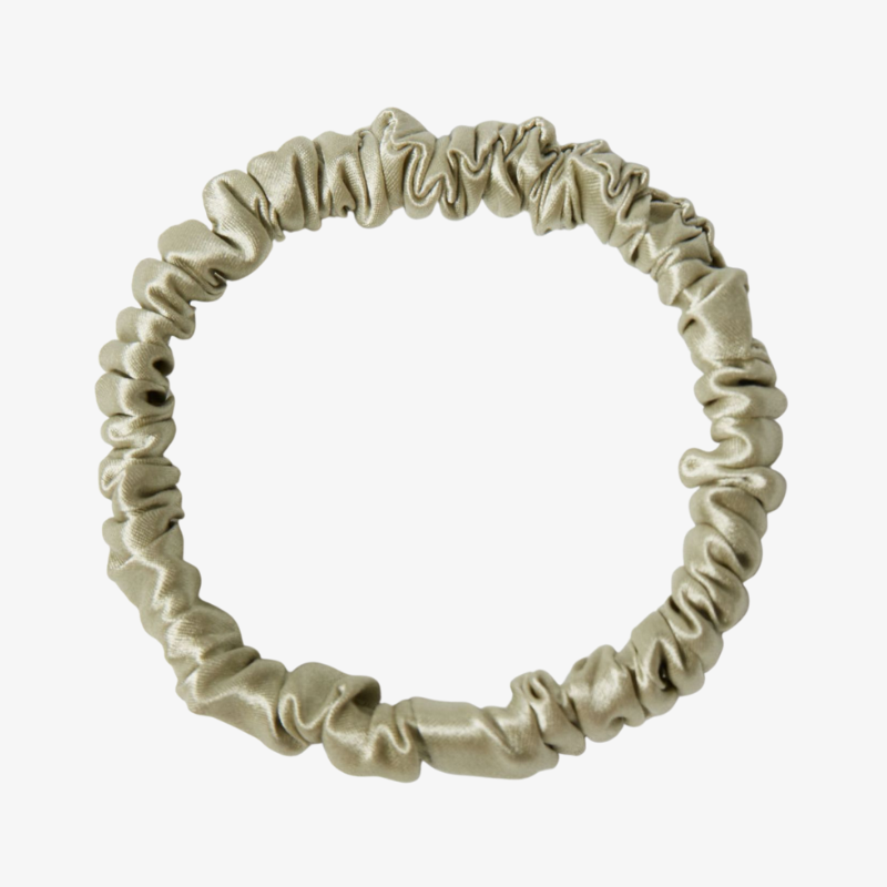 19 Momme 100% Mulberry Silk Hair Scrunchie – 1cm