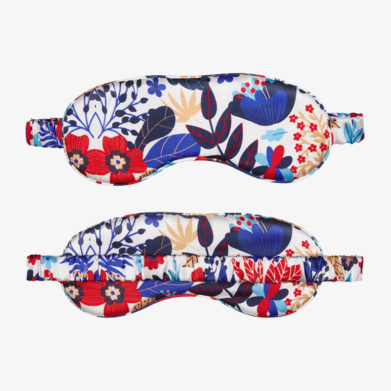 Printed 100% Mulberry Silk Sleep Mask