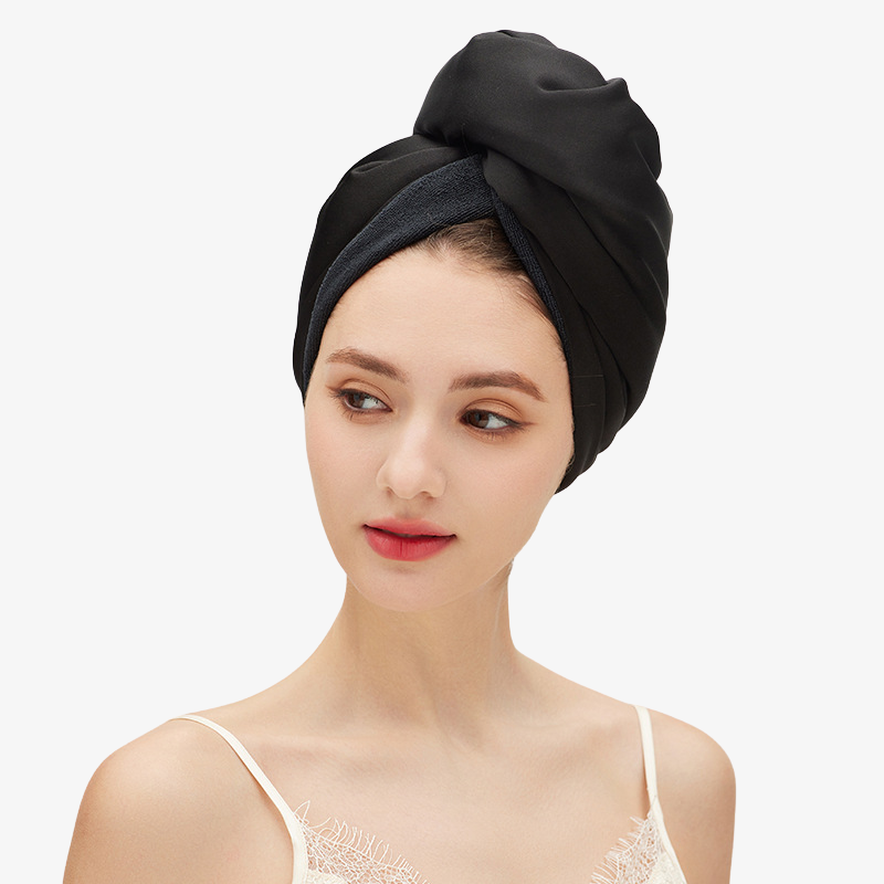 19 Momme 100% Mulberry Silk Hair Drying Cap