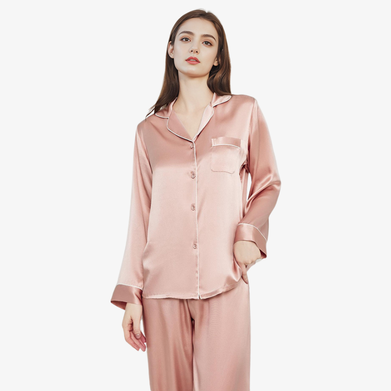 16 Momme 100% Mulberry Silk Pajama Set