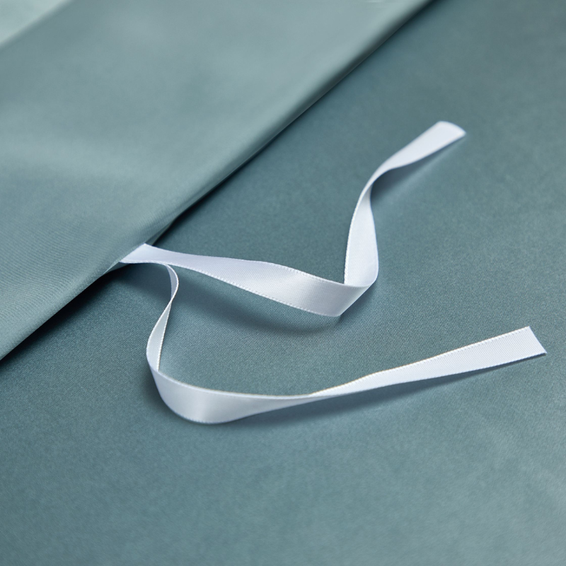 19 Momme 100% Mulberry Silk Blue Bedding Set