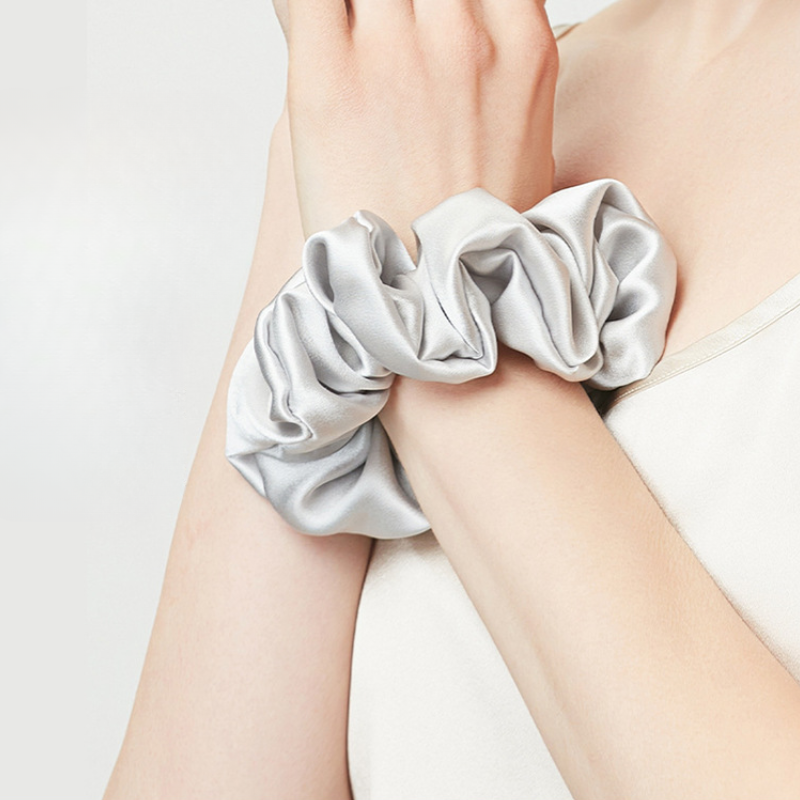 19 Momme 100% Mulberry Silk Hair Scrunchie – 5cm