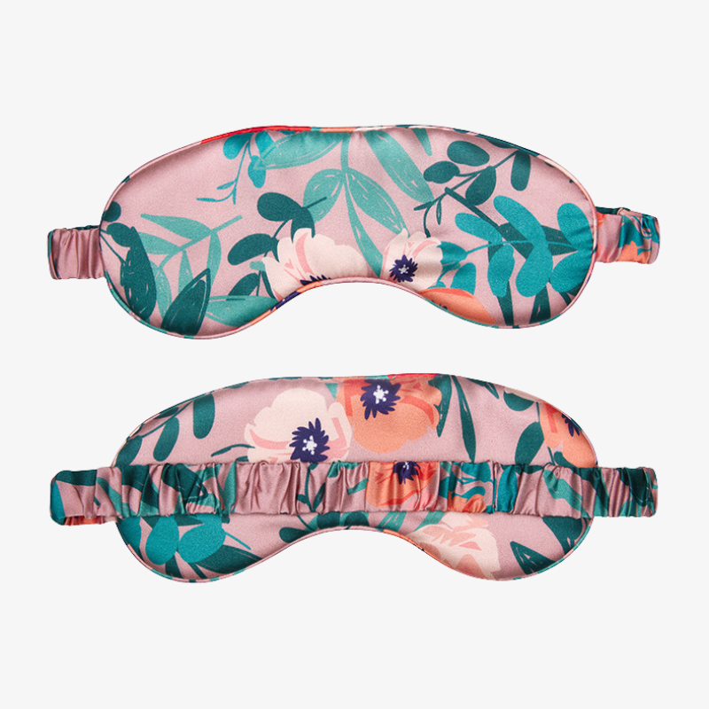 Printed 100% Mulberry Silk Sleep Mask