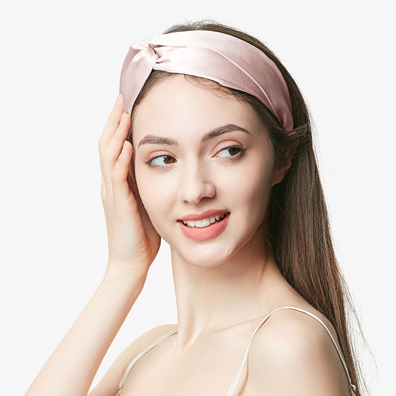 19 Momme 100% Mulberry Silk Double-Layer Headband