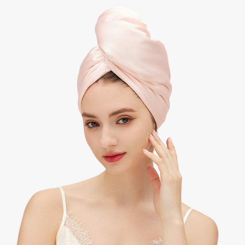 19 Momme 100% Mulberry Silk Hair Drying Cap
