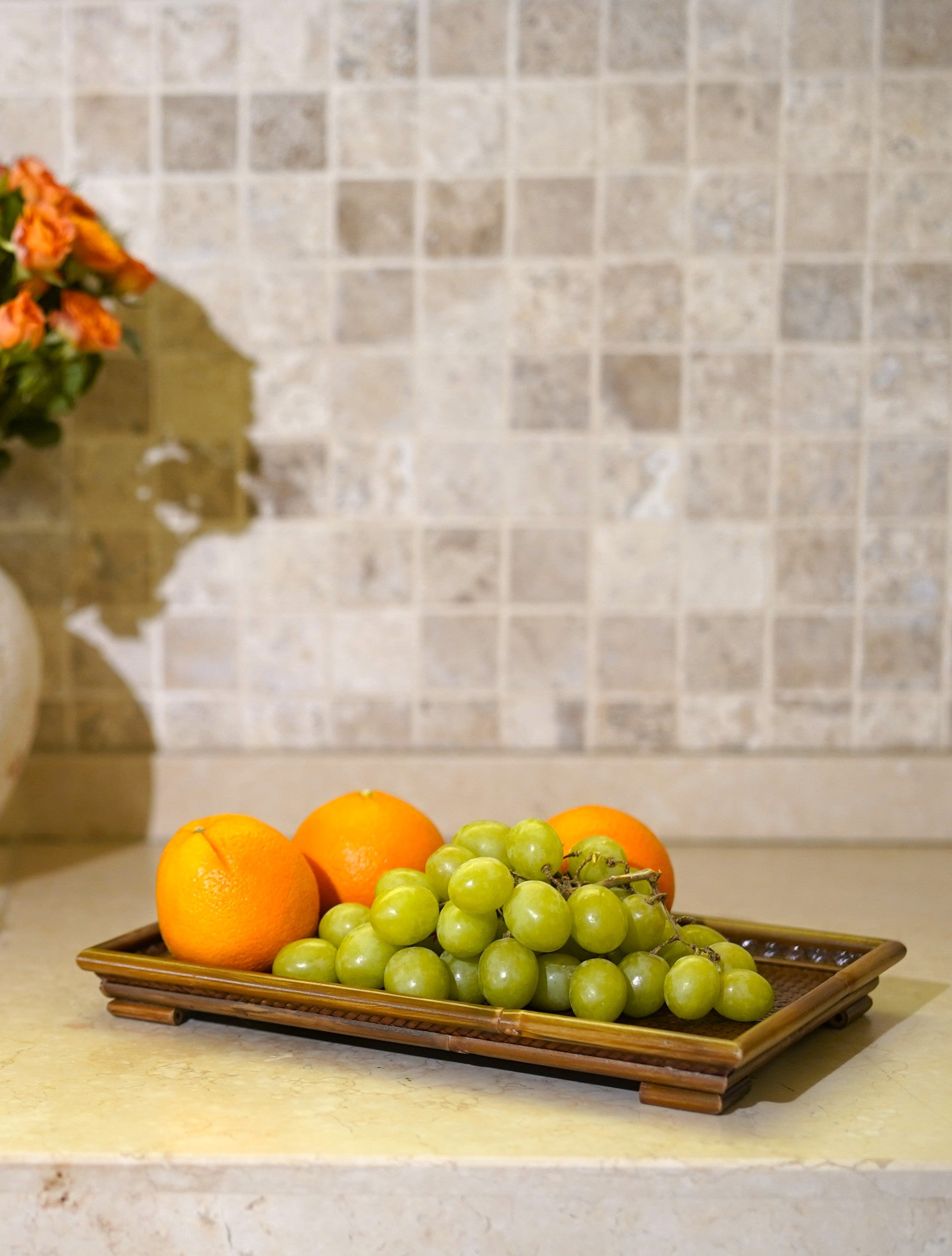 Handmade Bamboo Tea Tray