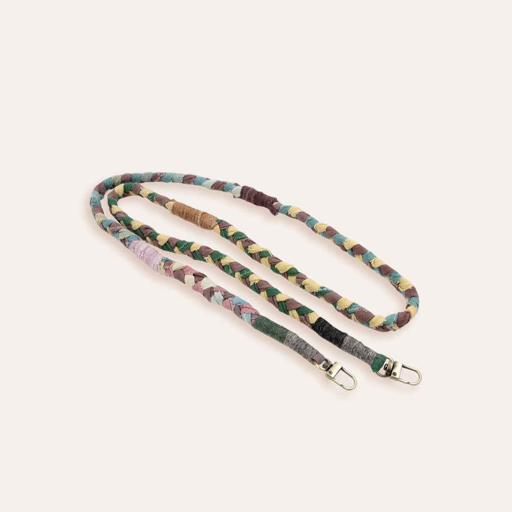 Handmade Brown Green Phone Lanyard