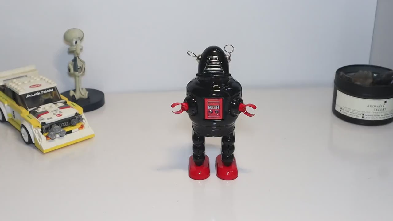 Planet Robot Vintage Tin Wind Up Toy Perfect for Christmas and Birthday