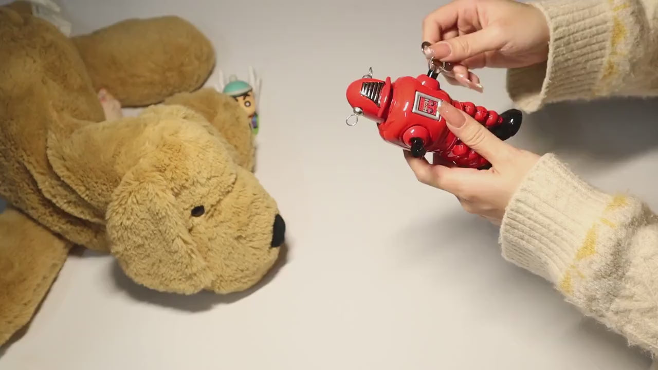 Planet Robot Tin Wind Up Toy Classic Vintage Style Gift Idea for Christmas