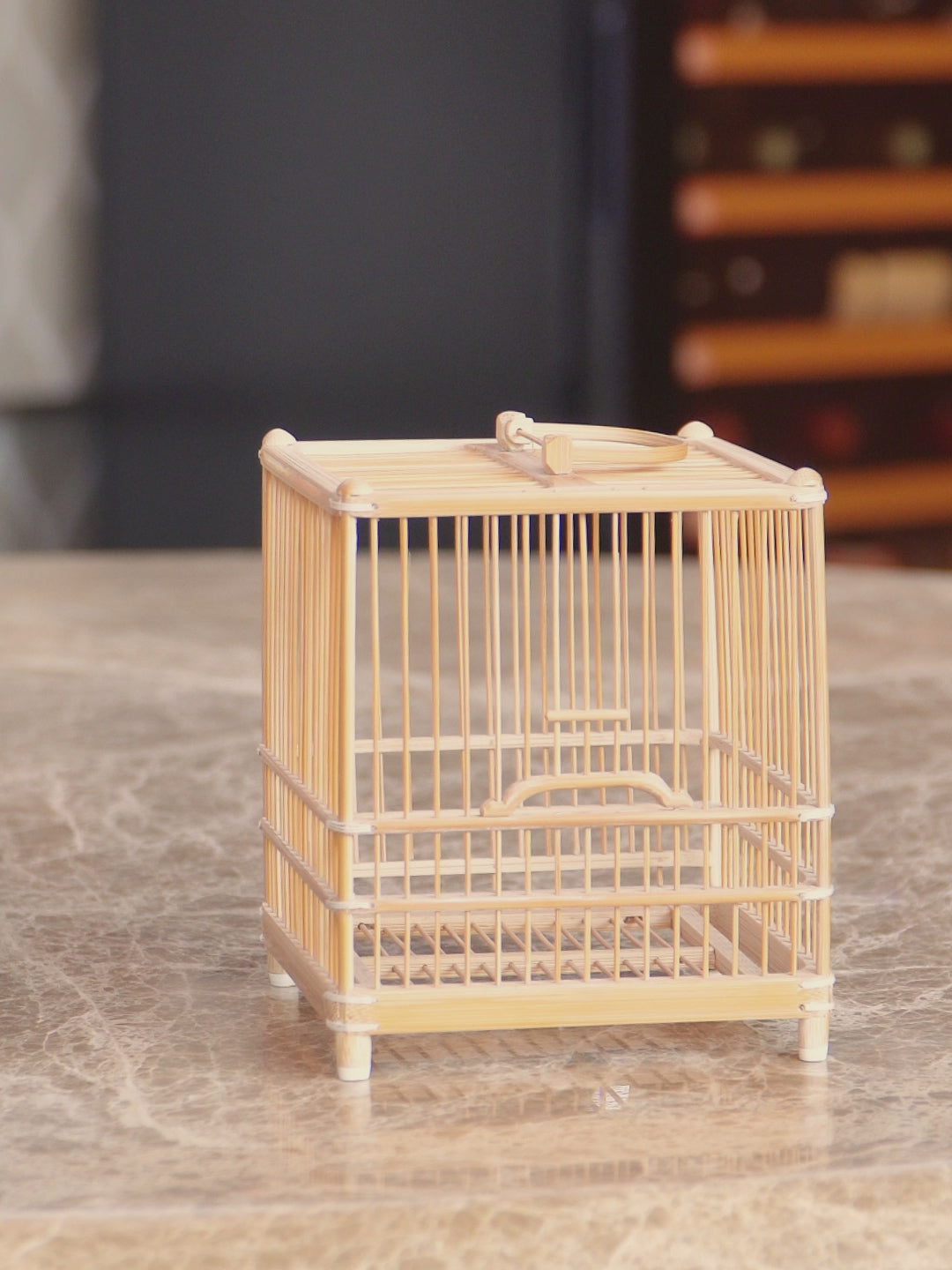 Handmade Bamboo Cricket Cage