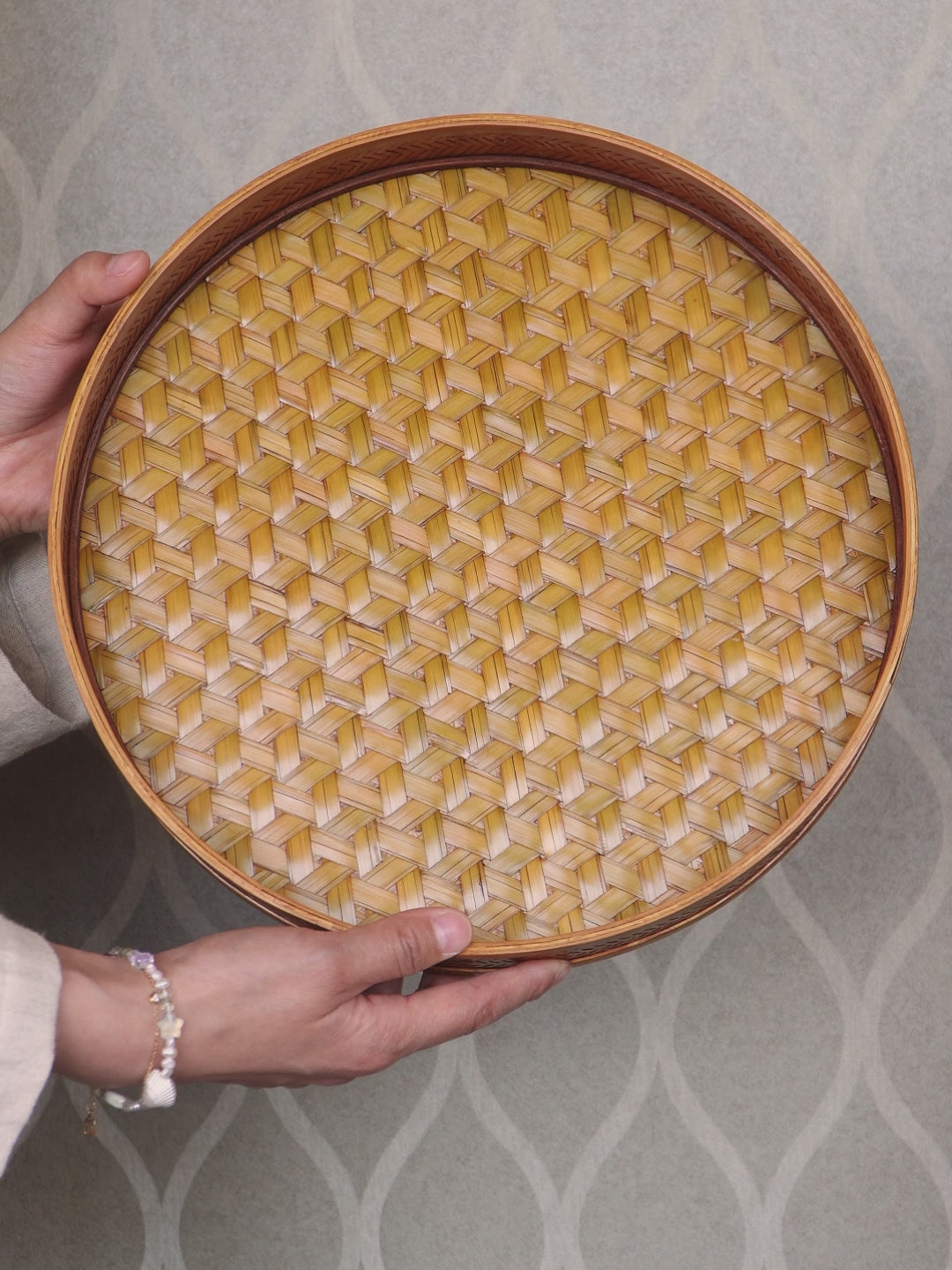 Handmade Bamboo Fruit Tray